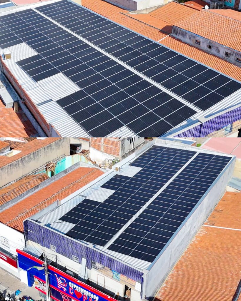 Usina de Solar Supermercado Copas